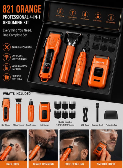 ProCut™ 3-in-1 Cordless Barber Grooming Kit