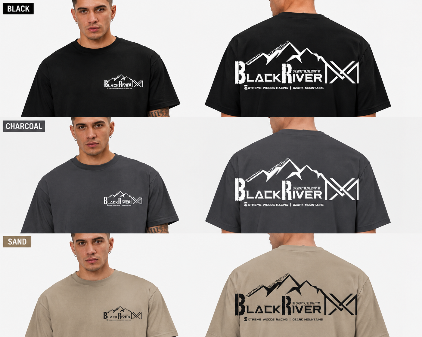 BLACK RIVER MX — RACE SERIES TEE